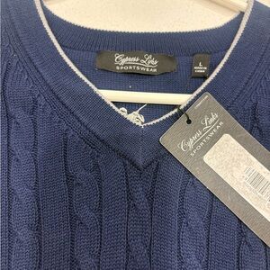 Mens Sweater Cypress Links Brand New Classy Size L